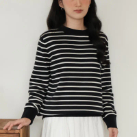 Nueta : Olivia Top Striped Knitwear