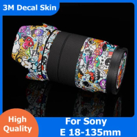 SEL18135 Camera Lens Sticker Coat Wrap Protective Film Body Protector Decal Skin For Sony E 18-135 18-135mm F3.5-5.6 OSS E18135