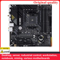Used For TUF GAMING B550M-PLUS WIFI II Motherboards Socket AM4 DDR4 128GB For AMD B550 Desktop Mainboard M,2 NVME USB3.0