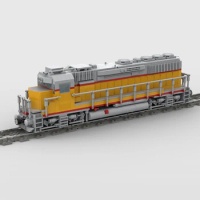 1139PCS City Hot Selling Moc Diesel Engine GP40 of Union Pacific Railroad DIY creative ideas Children Toy birthday Gift Blocks