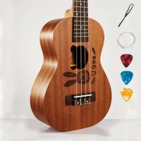 Ukulele 21 26 Inches Soprano Tenor Electric Acoustic Mini Guitar Rabbit Mahogany 4 Strings Ukelele Guitarra Uke Musical Hawaii
