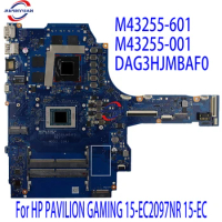 For HP PAVILION GAMING 15-EC2097NR 15-EC Laptop Motherboard M43255-601 M43255-001 DAG3HJMBAF0 R7-5800 GeForce RTX 3050 4GB