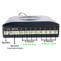 Video System Car Parking Sensor Reverse parking radar Beep Show Distance Display Sensor ( Only control box ）