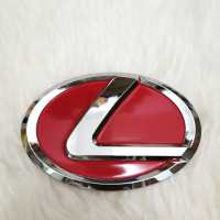 logo emblem LEXUS MERAH 14cm