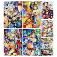 Goddess Story Goddess Feast card Bronzing Flash Anime characters collection Game cards Christmas Birthday gifts Children's toys