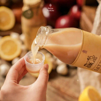 Satya Natural Juice (Jus Bawang Putih Tunggal, Jahe Merah, Madu Hutan, Cuka Apel, Lemon) Pasti Ori