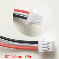 3.7V  250mAh 402035 Lithium Polymer LiPo Rechargeable Battery JST 1.0/1.25/1.5/2.0/2.5mm 3pin for Ha