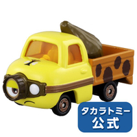 大賀屋 日貨 小小兵 black 貨車 Tomica 多美 小汽車 多美小汽車 合金車 玩具車 正版 L00011181