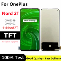 TFT 6.43" For OnePlus Nord 2T 1+Nord2T CPH2399 CPH2401 LCD Display Touch Screen Digitizer Assembly Replacement