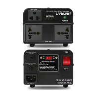 【MASTER】萬國轉接頭變壓 800W 電源轉換器 旅行插頭 萬用變壓器 5-AT58(轉換器 電壓切換 雙向變壓器)
