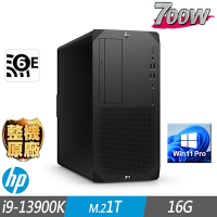 HP 惠普 Z2 G9 Tower 工作站 i9-13900K/16G/M.2-1TB/W11P