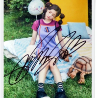 signed TWICE Kim DaHyun Da Hyun autographed photo LIKEY Twicetagram 4*6 inches K-POP collection freeshipping 112017