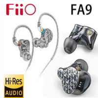 FiiO FA9樓氏六單元動鐵MMCX單晶銅鍍銀可換線耳機-琉璃黑