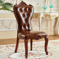 Luxury Dining Chairs Wooden Gaming Designer Mobiles Dining Room Gaming Ergonomic Chairs Vanity Cadeiras De Jantar Home Furniture