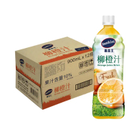 【Sunkist 香吉士】柳橙果汁 900ml 12入/箱