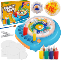 Hewaurorion Paint Spin Art Machine Kit for Kids Arts & Crafts Painting Spinner Toys Kits Sets for Bo
