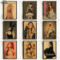 Sexy Ariana Grande Poster Wall Pictures for Living Room Home Decoration Decor Ariana Grande Wall Sticker Room Decor gift