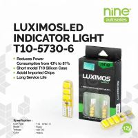 LUXIMOS Lampu LED T10 Jelly Sein Senja Seri Kota Kotak Kabin Super terang Universal Kendaraan Motor 