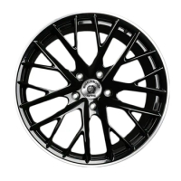 WR-28 Replacement Forged Black Alloy Design Rims Off Road 17 inch Wheels For BMW Maserati Porsche
