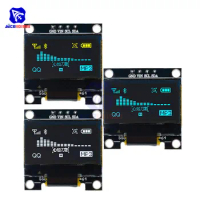 diymore 0.96" 12864 OLED LCD Display Module I2C IIC Serial with Pin for Arduino 51 MSP430 Series STM32/2 CSR IC