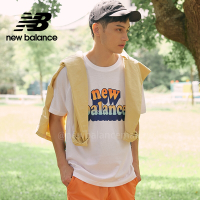 [New Balance]NB短袖上衣_男性_白色_AMT21564WT
