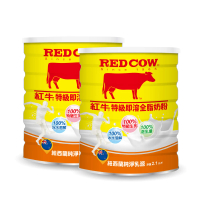 RED COW紅牛 特級即溶全脂奶粉2.1kgX2罐