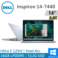 DELL Inspiron 14-7440-R1508LTW 14吋 藍(16G LPDDR5/512G PCIE)