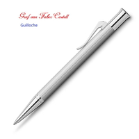 Graf von Faber-Castell Guilloche 繪寶伯爵繩紋飾鍍銠原子筆