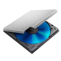 Portable Blu-ray Writer BD-R Burner BDR-XD08CS Optical Drive 6X BD-R/BDXL/Mdisc/DVD CD Playing And Writing Windows Mac