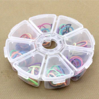 by ems or dhl 1000pcs 2017 New Weekly Rotating Pillbox Travel Pill Case Pill Organizer Medicine Box Drugs