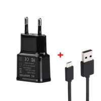 Micro USB Travel Wall Charger Adapter For Nokia Asha 500 503 Dual 301 515 X Plus XL 225 X2 130 3310 8110 4G 1M Micro USB Cable