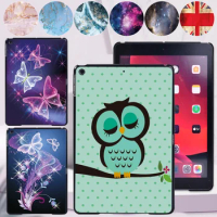 Tablet Case for Apple Mini 1/2/3/4/5/iPad 2 3 4/5th 6th 7th 8th/iPad Air 1 2 3 4 Plastic Tablet Hard Back Shell+Free Stylus