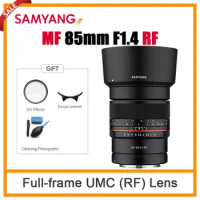 Samyang MF 85mm F1.4 R Camera Lens DLSM Motor Full Frame Lente for Canon RF Cameras R5 R6 PR