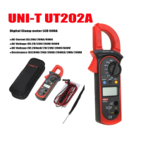 UNI-T UT204+ UT210E Series UT202A+ UT203+ UT202+ Digital Clamp Meter Multimeter Voltage Multimeter High Precision Ammeter Tester