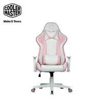 【本壘店 跨店20%回饋】Cooler Master 酷碼 CALIBER R1S 電競椅 粉白色【現貨】【GAME休閒館】