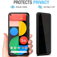 Premium Anti-Spy Tempered Glass for Google Pixel 6 Pro, 4, 5a - Screen Protector Film for Google Pixel 4 XL, 3a XL, 5 - Protecti