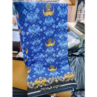 Kain Bahan Batik seragam Korpri katun C 40.C 50 / Bahan Batik Korpri  (hrg 50 cm)