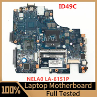 NELA0 LA-6151P Mainboard For ACER Gateway ID49C Laptop Motherboard SLGZS 100% Full Tested Working Well