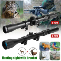 4X20 / 3-7X28 / 3-7X20 Rifle Scopes Tactical Optical Scope Red and Green Illuminated Hunting Scopes Riflescopes Sight