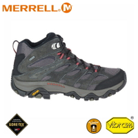 【MERRELL 美國 男 MOAB 3 MID GORE-TEX 中筒登山鞋《 深灰》】ML035785/越野鞋