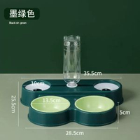 貓咪狗狗雙碗自動寵物碗飲水餵食器器貓盆狗碗貓碗貓貓用品飲水機