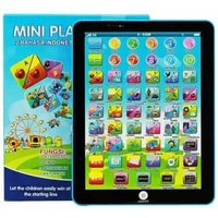 Mainan Edukasi Mini Play Pad 2 Bahasa Inggris Indonesia Tablet Edukasi Anak Belajar Angka Huruf Pere