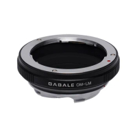 Gabale OM-LM Manual Focus Lens Adapter Without Rangefinder Ring for Olympus OM Lens to Leica M Mount Cameras M6/M8/M9/M10/MP/M11