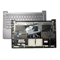 Laptop Palmrest Top Case For Lenovo Yoga Slim 7-14IIL05 7-14ARE05 7-14ITL05 Gray color