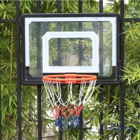 籃球架 籃球框 籃球框架 戶外掛式籃球框家用室外 球場免打孔成人投籃標準籃球架 可移動
