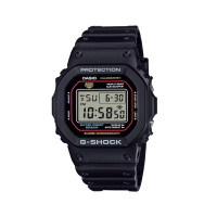 CASIO卡西歐 G-SHOCK 強悍百搭 經典錶款 黑_ DW-5600RL-1_42.8mm