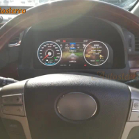 Meter Screen Dashboard Instrument Display For Toyota Vellfire 20 Alphard 20S Multimedia Player Car Digital Cluster Refit Virtual