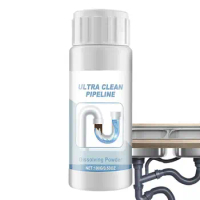 Pipeline Dredging Powder 100g Drain Clog Remover Pipe Cleaner Sink Drain Cleaner Pipe Dredge Deodorant Pipe Powder Dredge Agent