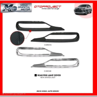 Otoproject Cover Lampu Kabut Belakang All New Avanza 2021-2025 Chrome Bahan Plastik ABS 2 Buah Terma