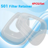 501 Filter Retainer Cartridge Holder Cover Anti-dust For 3m 501 6800 6001 5N11 5P71 7502 6200 Series Respirator Reusable
